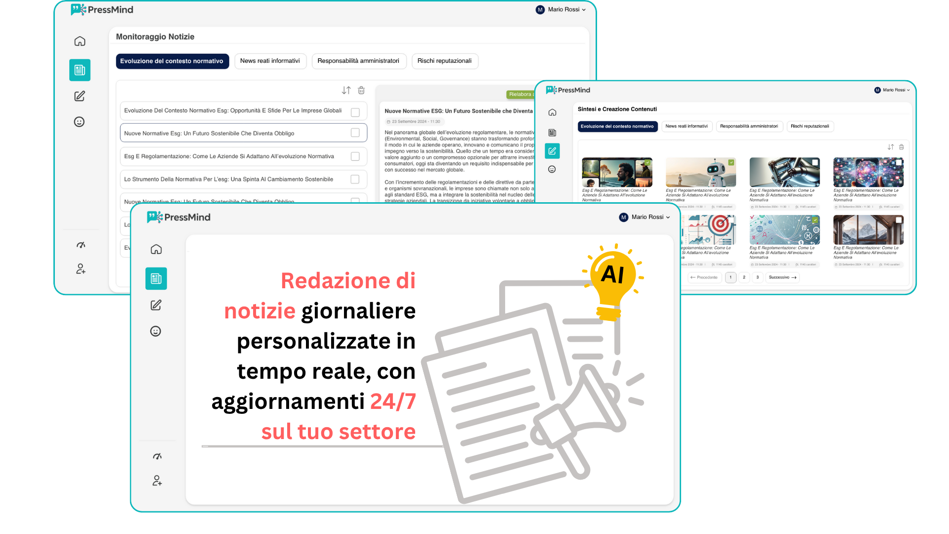 soluzione AI per aziende con intelligenza artificiale - notizie con ai rassegna stampa ai generazione articoli ai